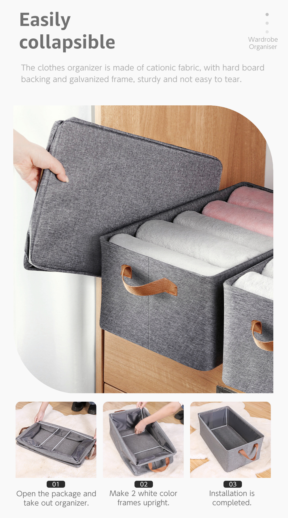 Cationic Foldable Fabric Organizer-p5
